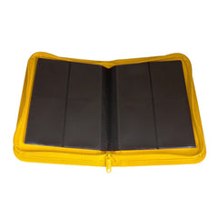 Palms Off Collector’s Series 4 Pocket Zip Binder – YELLOW