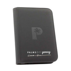 Palms Off Collector’s Series 4 Pocket Zip Binder – BLACK
