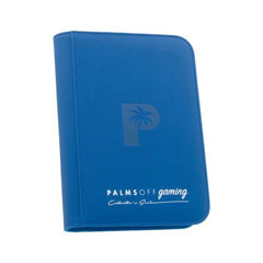 Palms Off Collector’s Series 4 Pocket Zip Binder – BLUE