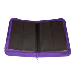 Palms Off Collector’s Series 4 Pocket Zip Binder – Purple