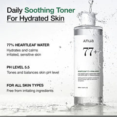 ANUA Heartleaf 77 Soothing Toner - luut