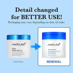 Medicube Zero Pore Pad 2.0 - luut