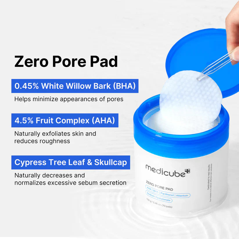 Medicube Zero Pore Pad 2.0 - luut