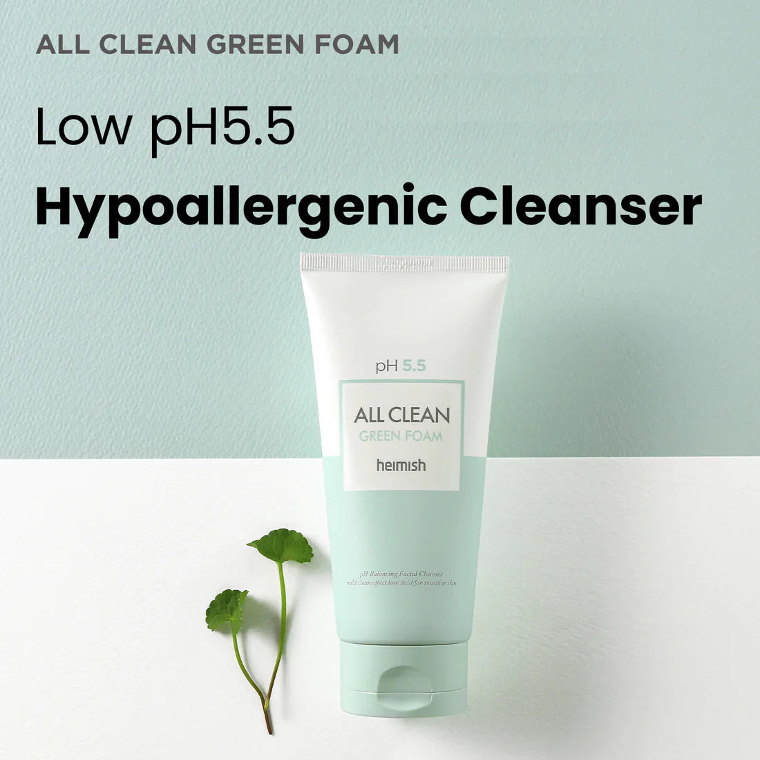 Heimish All Clean Green Foam 150ml (Cleansing Foam) - luut