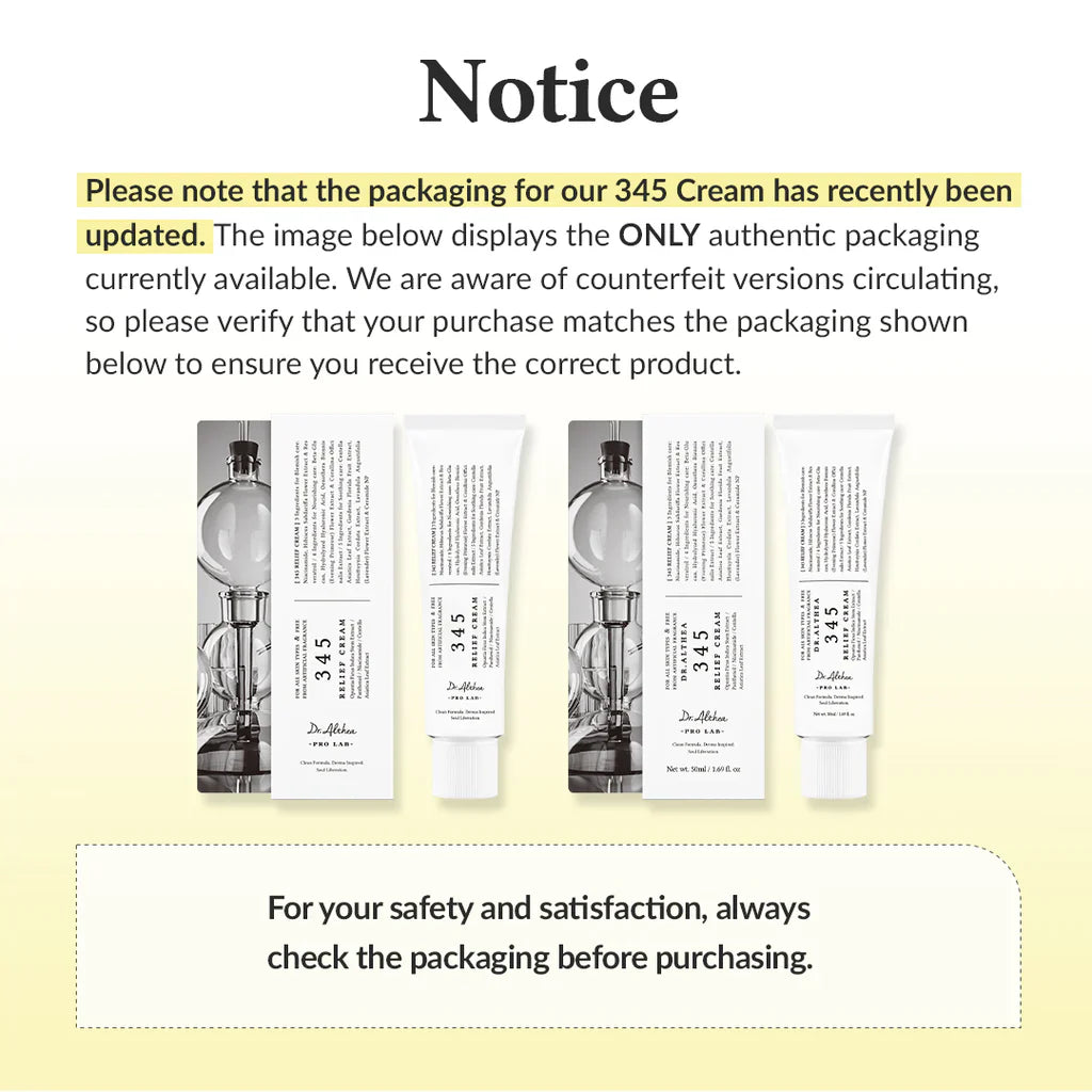 Dr. Althea 345 Relief Cream 50ml - luut