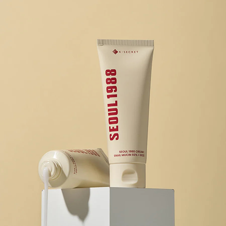 KSECRET SEOUL 1988 Cream : Snail Mucin 93% + Rice - luut