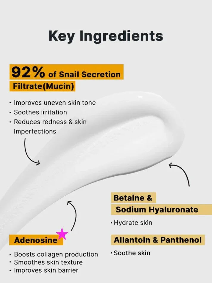 COSRX Advanced Snail 92 All in One Cream - luut