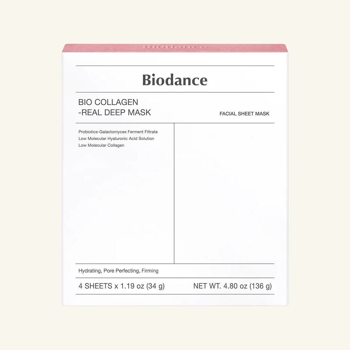 Biodance Bio-Collagen Real Deep Mask (4ea) - luut