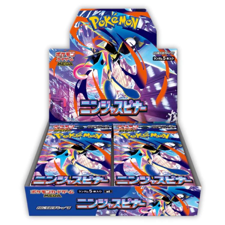 Ninja Spinner Booster Box (M4) [JP] - Pokémon TCG