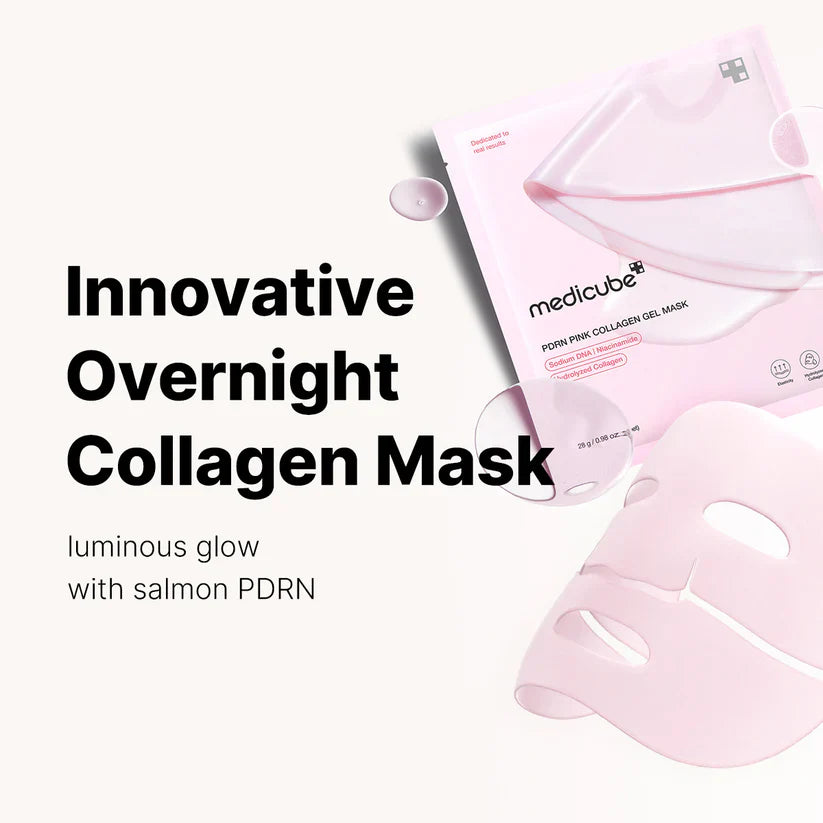 Medicube PDRN Pink Collagen Gel Mask - luut