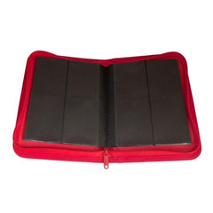 Palms Off Collector’s Series 4 Pocket Zip Binder – RED