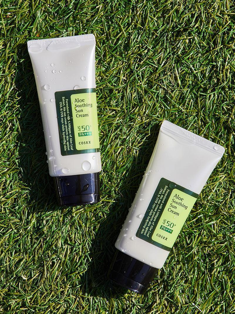 COSRX Aloe Soothing Sun Cream SPF50+ Broad Spectrum - luut