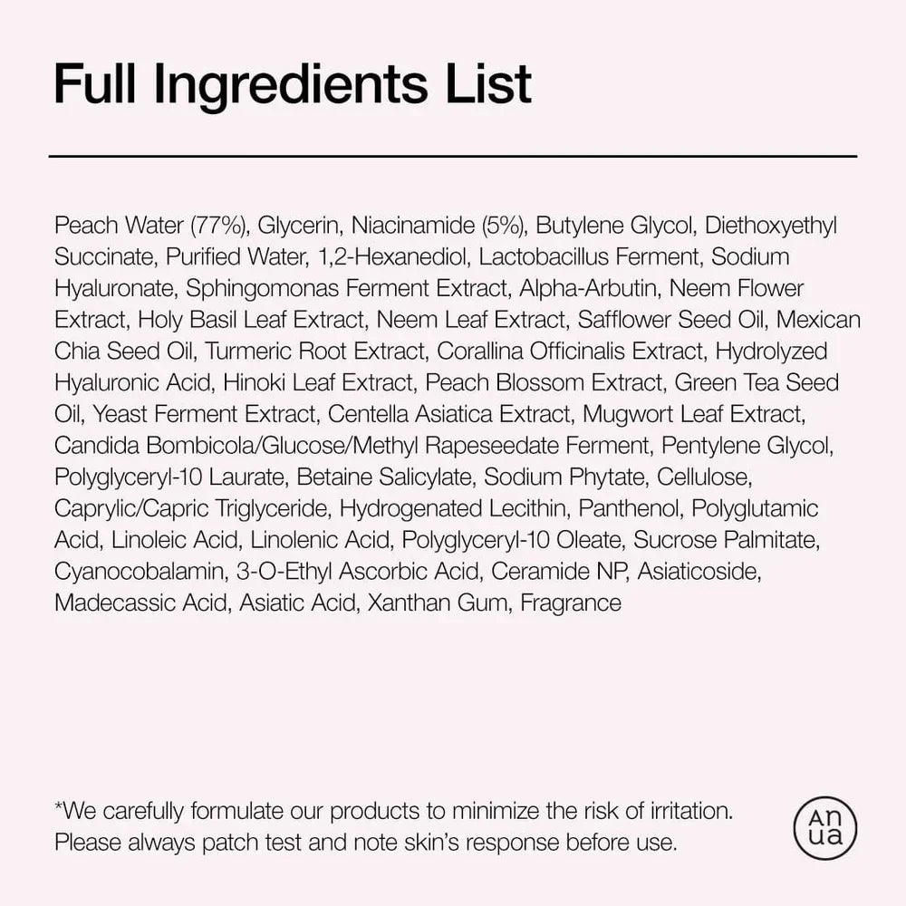ANUA Peach 70% Niacinamide Serum - luut