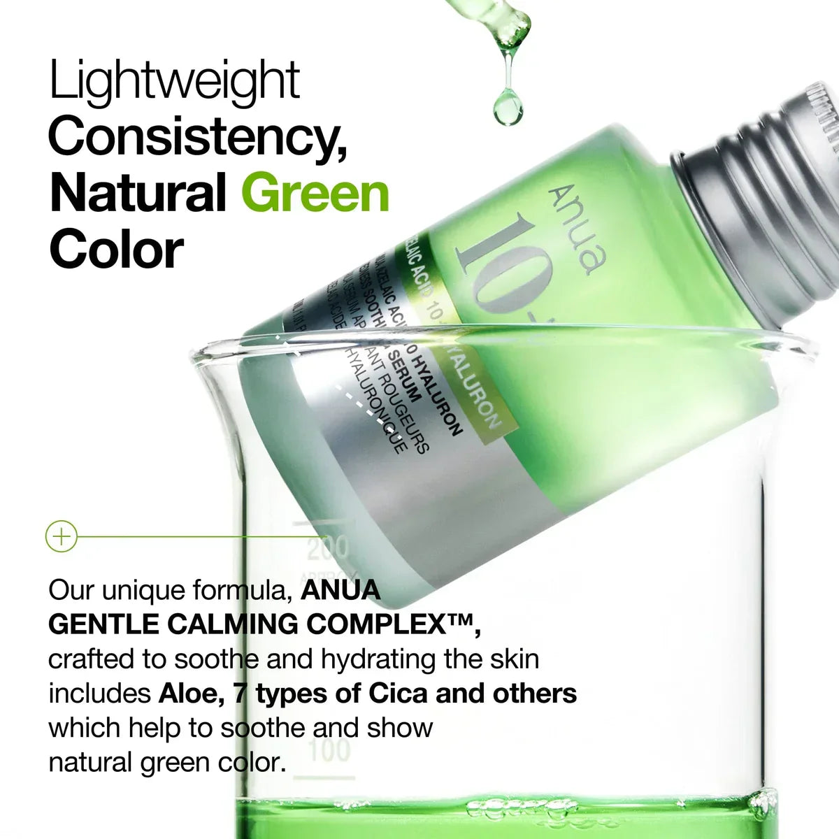 ANUA Azelaic Acid 10 Hyaluron Redness Soothing Serum - luut