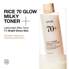 ANUA Rice 70 Glow Milky Toner - luut