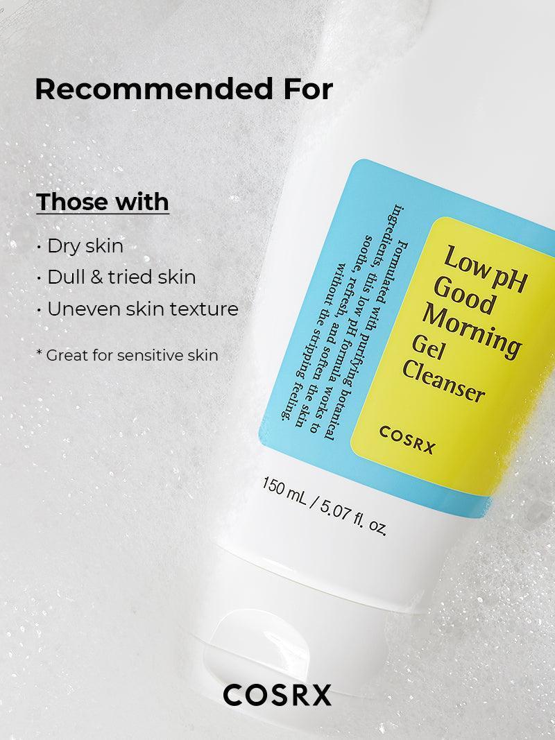 COSRX Low pH Good Morning Gel Cleanser - luut